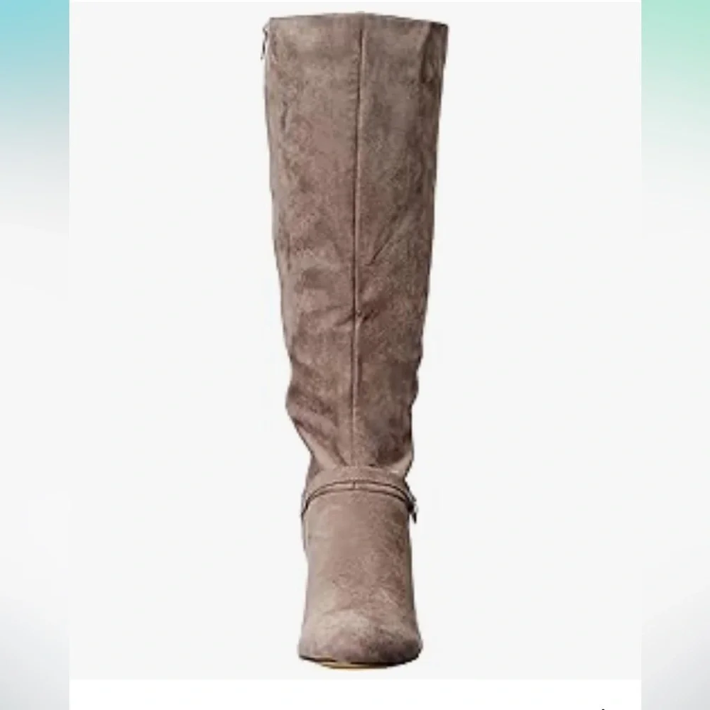 NWT Bella Vita Women's Sasha Tall Boot Grey Super Suede 7m